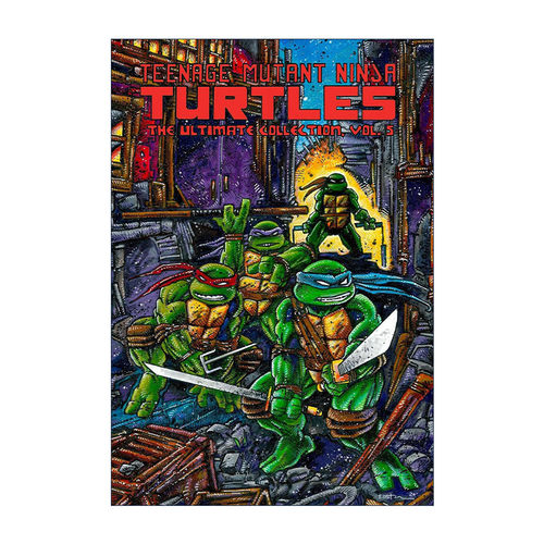 英文原版 Teenage Mutant Ninja Turtles The Ultimate Collection  Vol. 5 忍者神龟 终极收藏版 卷五 IDW漫画 Kevin Eastman