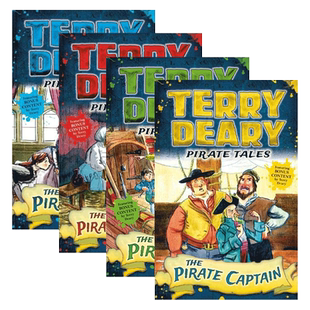 华研原版 英文原版 Terry Deary's Historical Talesy Pirate Tales 海盗传说4册 儿童章节小说故事书 英文版 进口英语原版书籍