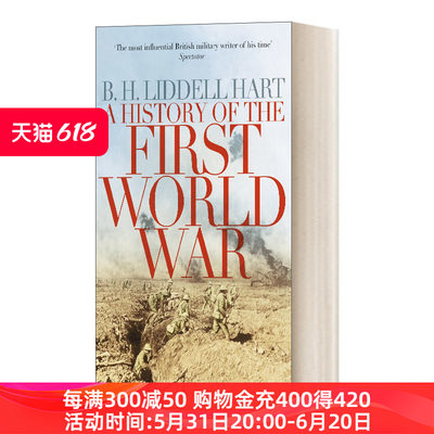 英文原版 A History of the First World War 第一次世界大战战史 英文版 进口英语原版书籍