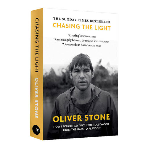 英文原版 Chasing The Light 追逐灯光 我如何闯入好莱坞 奥利弗斯通 个人回忆录传记 野战排等幕后故事 英文版 进口英语原版书籍