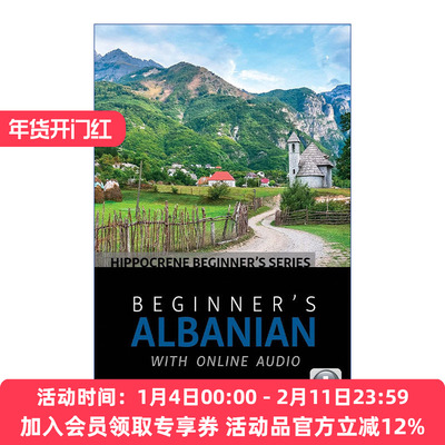 带在线音频的初级阿尔巴尼亚语教程  原版 Beginner's Albanian with Online Audio 进口原版书籍