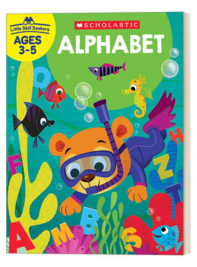 英文原版 Little Skill Seekers Alphabet 小小技能追求者 英文字母 幼小衔接练习册 英文版 进口英语原版书籍