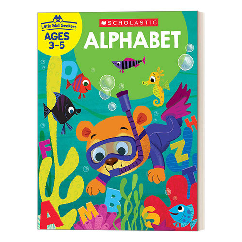 英文原版 Little Skill Seekers Alphabet 小小技能追求者 英文字母 幼小衔接练习册 英文版 进口英语原版书籍