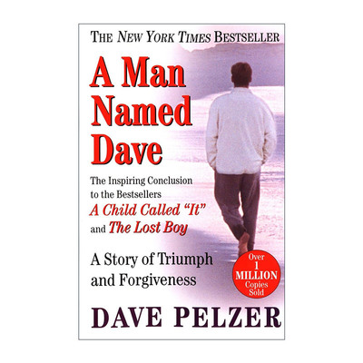 英文原版 A Man Named Dave 一个被称作它的孩子II 传记 Dave Pelzer大卫·佩尔泽 英文版 进口英语原版书籍