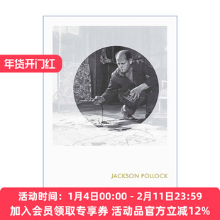 美国抽象表现主义绘画大师杰克逊·波洛克画册 英文原版 Jackson Pollock 费顿焦点艺术家系列 Phaidon Focus 精装 英文版 进口英