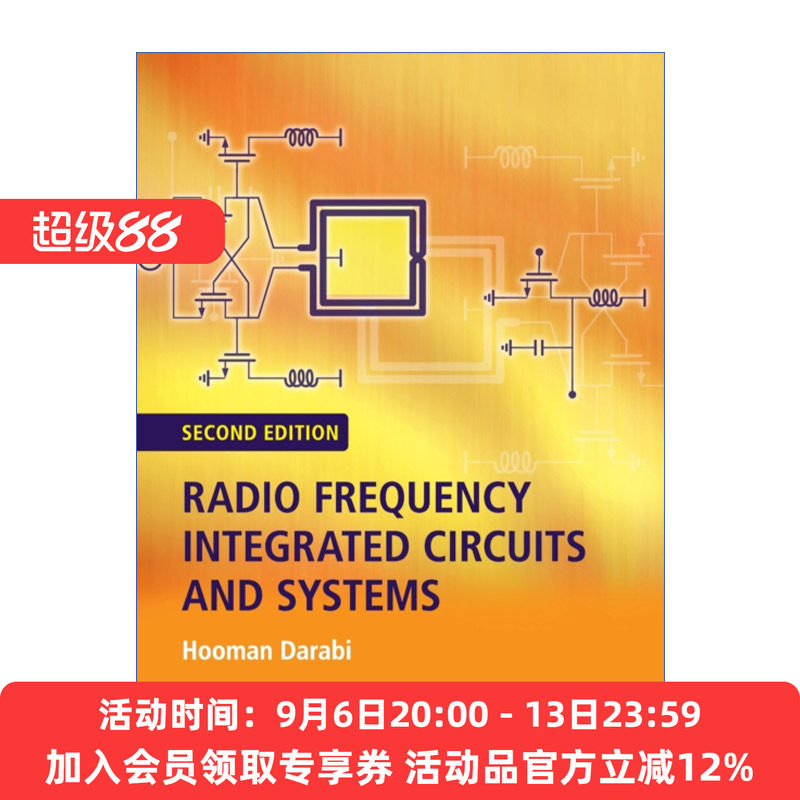 现货英文原版 Radio Frequency Integrated Circuits and Systems 射频集成电路及系统设计 霍曼·达拉比 精装 英文版 进口英语书