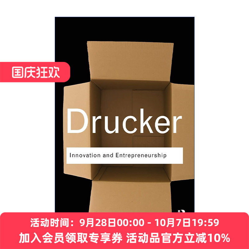 创新与企业家精神 英文原版 Innovation and Entrepreneurship Routledge Classics系列 现代管理学之父彼得德鲁克 进口英语书籍