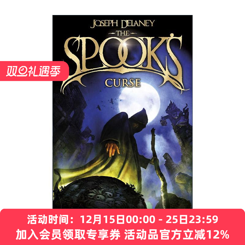 英文原版 The Spook's Curse 沃德斯通编年2 猎魔人的诅咒 Joseph Delaney畅销青少年奇幻冒险小说 英文版 进口英语原版书籍