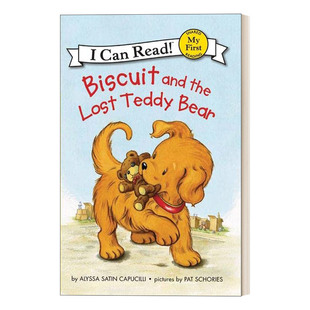 英文原版 My First I Can Read Biscuit and the Lost Teddy Bear 小饼干狗和丢失的泰迪熊 英文版 进口英语原版书籍
