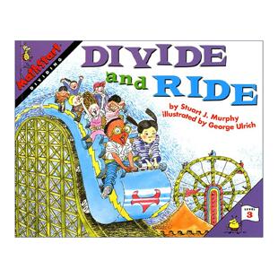 英文原版 Mathstart Level 3 Divide and Ride 数学启蒙绘本3级 英文版 进口英语原版书籍