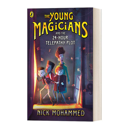 英文原版 The Young Magicians and the 24-Hour Telepathy Plot 年轻的魔术师和24小时心灵感应阴谋 英文版 进口英语原版书籍