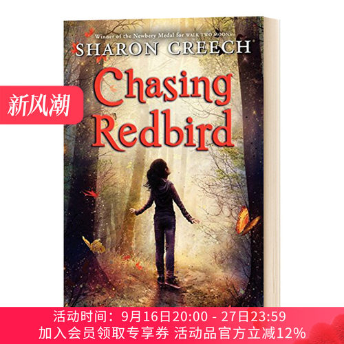英文原版 Chasing Redbird 追逐红鸟 儿童小说 英文版