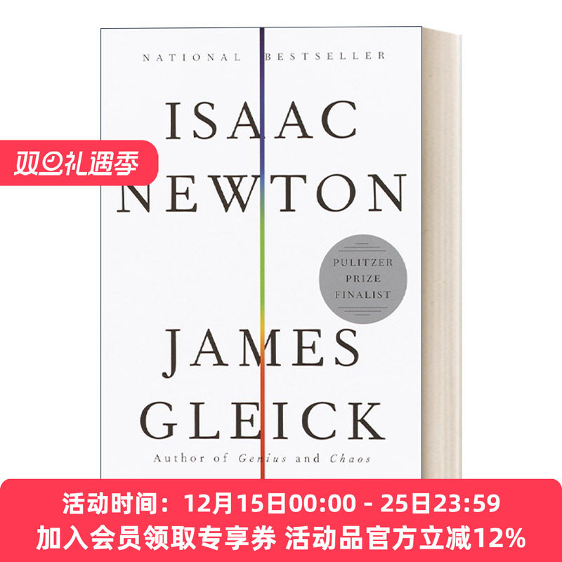 牛顿传 英文原版 Isaac Newton James Gleick 英文版 进口英语原版书籍