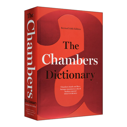 英文原版 The Chambers Dictionary 13th Edition 钱伯斯英语字典 第13版 精装 英文版 进口英语原版书籍