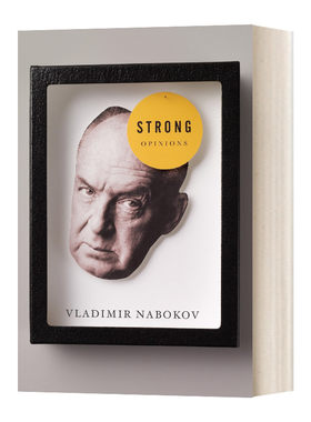 独抒己见 英文原版 Strong Opinions Nabokov纳博科夫 企鹅兰登封面展 英文版 进口英语原版书籍
