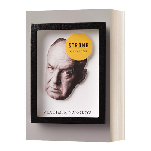 独抒己见 英文原版 Strong Opinions Nabokov纳博科夫 企鹅兰登封面展 英文版 进口英语原版书籍