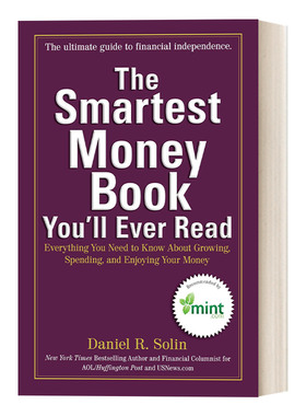 理财之道 英文原版 The Smartest Money Book You'll Ever Read 成长 消费和享受你的钱 投资 Daniel R. Solin 英文版 进口书籍