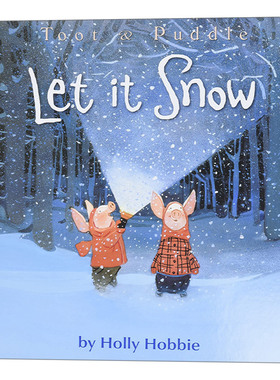 华研原版 英文原版 Toot & Puddle Let It Snow 嘟嘟和巴豆 快下雪吧 英文版 进口英语原版书籍