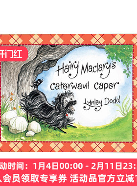 毛毛狗嚎叫大行动 英文原版 Hairy Maclary's Caterwaul Caper 新西兰作家Lynley Dodd经典儿童绘本 英文版 进口英语原版书籍