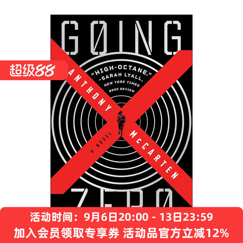 英文原版 Going Zero 归零 推理惊悚小说 Anthony McCarten 奥斯卡提名编剧 英文版 进口英语原版书籍