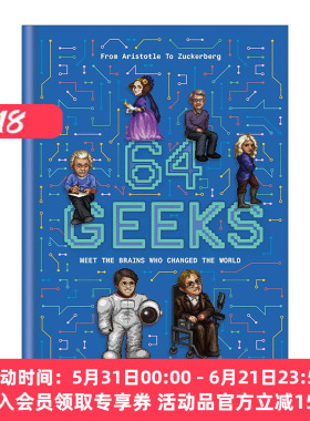 英文原版 64 Geeks 64位极客 塑造世界的智慧头脑 精装 英文版 进口英语原版书籍