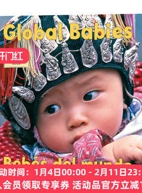 华研原版 世界各地的宝宝 英文原版 Global Babies  Bebes del Mundo 西班牙语英语双语版 进口英语书籍