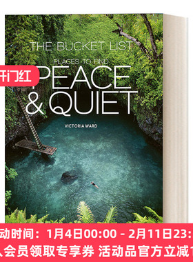 英文原版 The Bucket List 治愈系旅行目的地 美好平静之地 生活方式 精装艺术图册 Victoria Ward 英文版 进口英语原版书籍