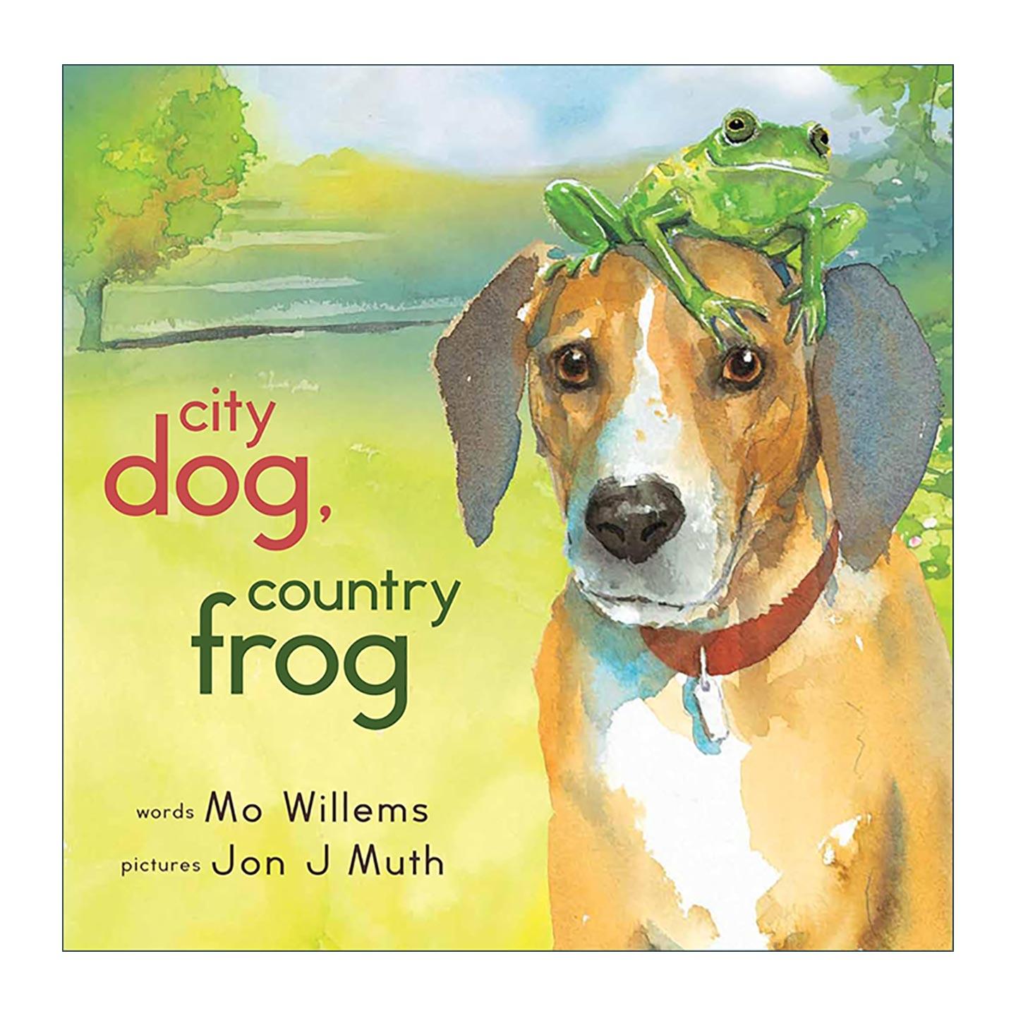 英文原版 City Dog Country Frog 城里狗 乡下蛙 儿童精装友谊绘本 别让鸽子开巴士作者莫·威廉斯 英文版 进口英语原版书籍