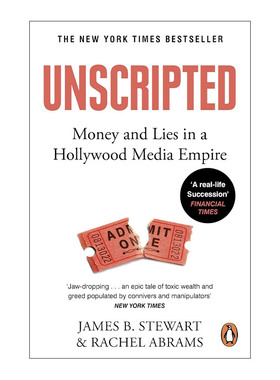 英文原版 Unscripted 无脚本 好莱坞巨头派拉蒙公司与雷德斯通家族斗争密事 英文版 进口英语原版书籍