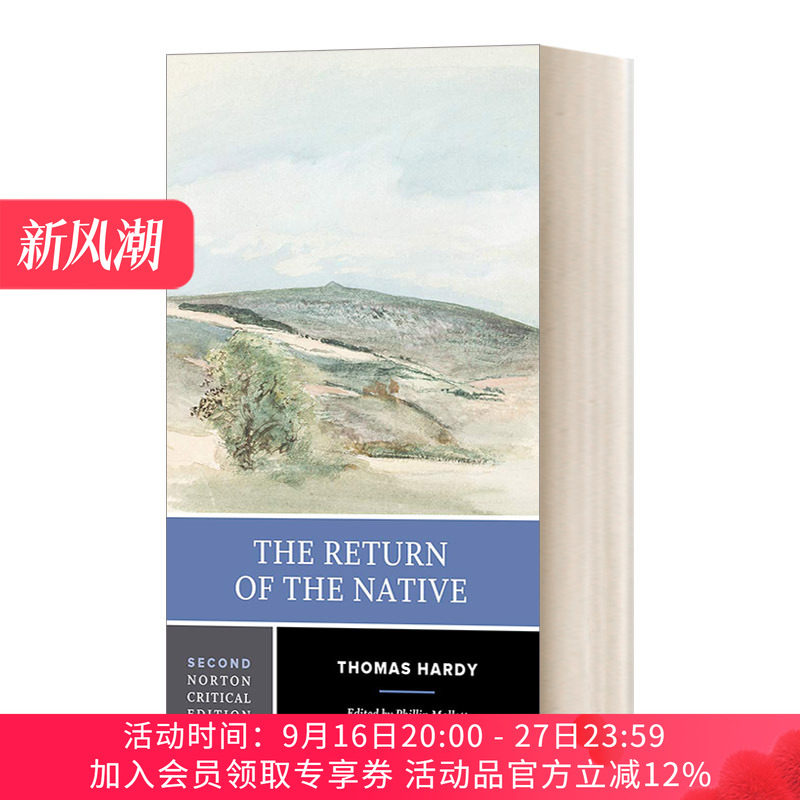 英文原版 The Return of the Native  还乡 诺顿文学解读系列 Norton Critical Edition Editions 英文版 进口英语原版书籍