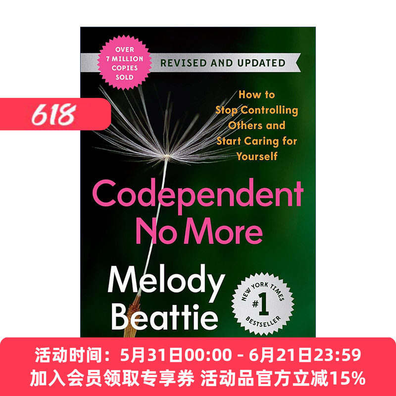 英文原版 Codependent No More 放手 走出关怀强迫症的迷思 修订更新版 Melody Beattie 英文版 进口英语原版书籍