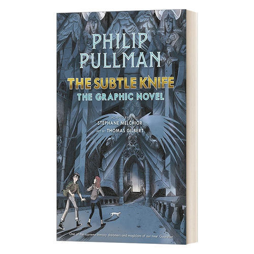 英文原版 黑暗物质1 魔法神刀 The Subtle Knife The Graphic Novel 精装漫画 菲利普·普尔曼 英文版 进口英语原版书籍