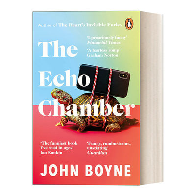 英文原版 The Echo Chamber 回音室 约翰·伯恩 穿条纹睡衣的男孩作者 英文版 进口英语原版书籍