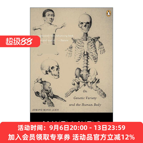 英文原版 Mutants 突变体 关于遗传多样性和人体 Armand Marie Leroi 英文版 进口英语原版书籍