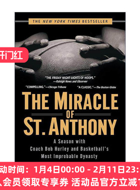 英文原版 The Miracle of St. Anthony 圣安东尼的奇迹 赛季教练鲍博·赫利与篮球不可思议的王朝 传记 沃伊纳罗夫斯基 英文版