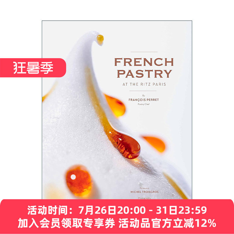 英文原版 French Pastry at the Ritz Paris 巴黎丽兹酒店的法式糕点 精装 英文版 进口英语原版书籍