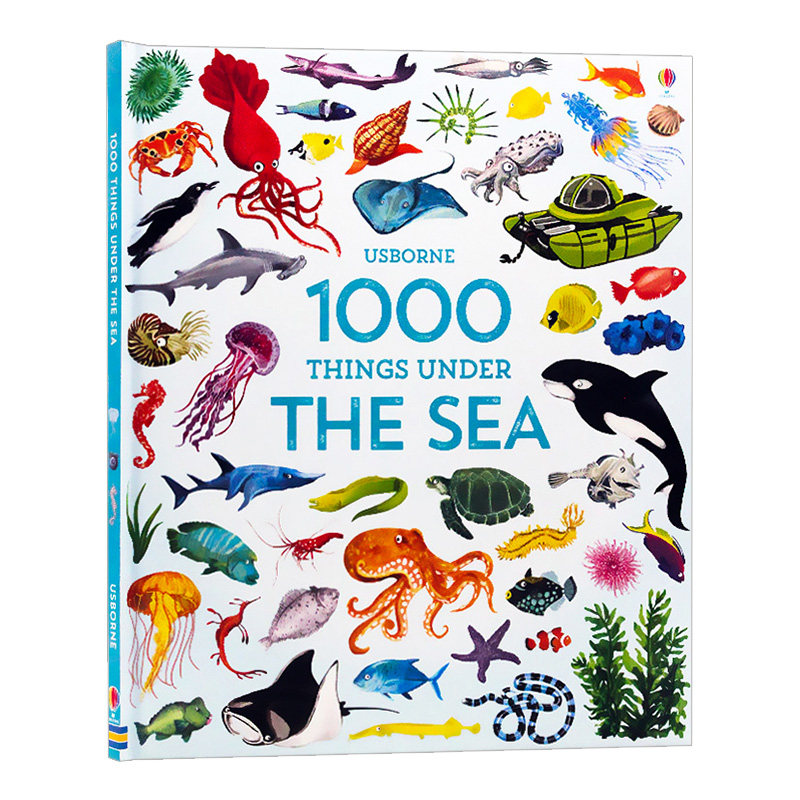 1000个单词 海洋生物 英文原版 1000 things under the sea 儿童英语