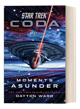 英文原版小说 Star Trek Coda Book 1 Moments Asunder 星际迷航 尾声三部曲1 分崩离析的瞬间 英文版 进口英语原版书籍