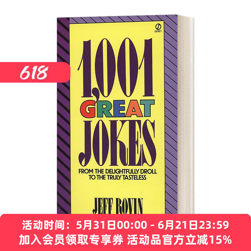 1001个大笑话 英文原版 1001 Great Jokes 英文版 进口英语原版书籍