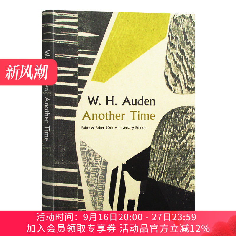 奥登 另一种时间 英文原版 Another Time Faber 90th Anniversary Edition 费伯90周年诗集系列 外国诗歌 英文版 进口原版英语书籍图片