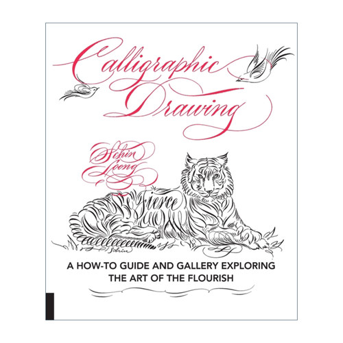 书法绘画 英文原版 Calligraphic Drawing 英文版 进口英语原版书籍