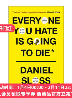 英文原版 反正你讨厌的人最后都会死 Everyone You Hate is Going to Die 脱口秀演员Daniel Sloss幽默段子 英文版 进口英语书籍