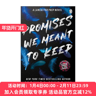 英文原版 Promises We Meant To Keep 本该遵守的承诺 Monica Murphy畅销爱情小说兰卡斯特预科系列3 英文版 进口英语原版书籍