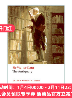 英文原版小说 The Antiquary 古董家 司各特历史小说 牛津世界经典系列 英文版 进口英语原版书籍