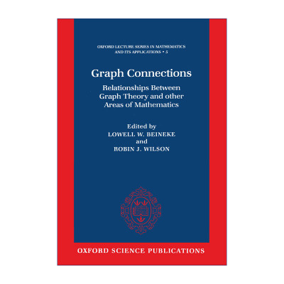 图连接  英文原版 Graph Connections 图论与其他数学领域的关系 精装 英文版 进口英语原版书籍