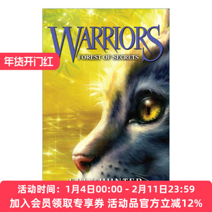 英文原版小说 Warrior Cats 3 Forest Of Secrets 猫武士首部曲3 疑云重重 英文版 进口英语原版书籍