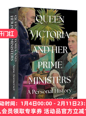 英文原版 Queen Victoria and Her Prime Ministers 维多利亚女王与她的首相们 精装 英文版 进口英语原版书籍