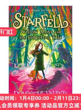 薇洛·莫斯与被遗忘的故事 英文原版 Starfell Willow Moss and the Forgotten Tale 星落2 儿童奇幻插画章节书 英文版 进口书籍