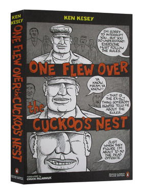 英文原版小说 One Flew Over the Cuckoo's Nest Ken Kesey 飞越疯人院 英文版 进口英语原版书籍