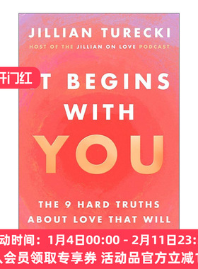 英文原版 It Begins with You 从你开始 改变你一生的9个关于爱情的硬真相 英文版 进口英语原版书籍